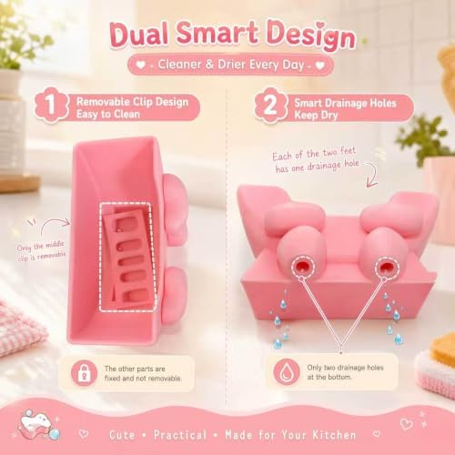 Sponge Holder for Kitchen Sink - Image 6