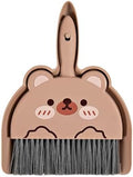 Mini Dustpan and Brush Set, Cartoon Portable Cleaning Broom by Unknown