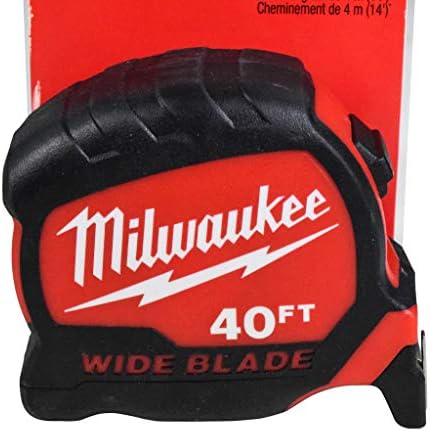 Milwaukee 48-22-0240 40 ft. x 1.3 in. Wide Blade Tape Measure - Image 2