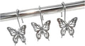 12PCS Decorative Shower Curtain Hooks, Metal Shower Curtain Rings, Rustproof by Unknown