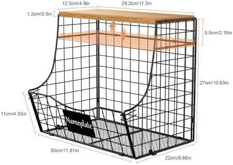 3 Pack wire Fruit Basket for Kitchen - Image 5
