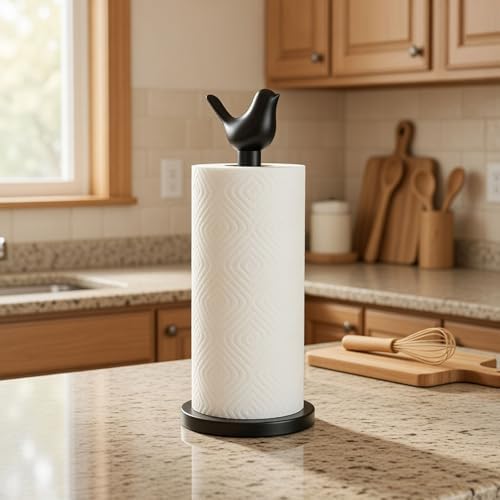 Bird Paper Towel Holder Kitchen Decor Detachable Paper Towel Holder Stainless - Image 6