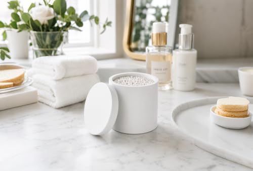 Qtip Holder Dispenser, Bathroom Jar - Image 2