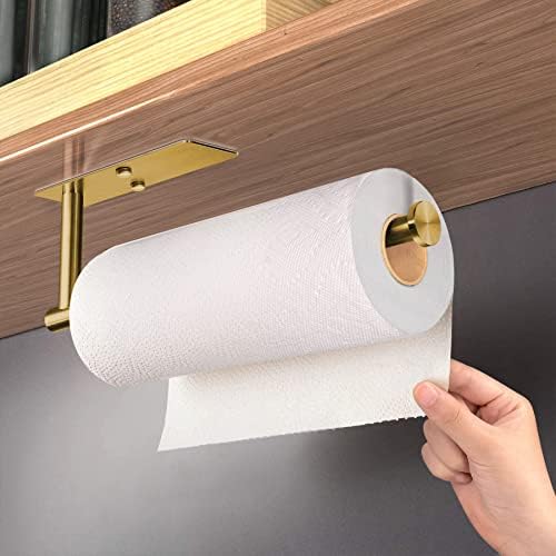 VAEHOLD Adhesive Paper Towel Holder Under Cabinet Mount - Image 3