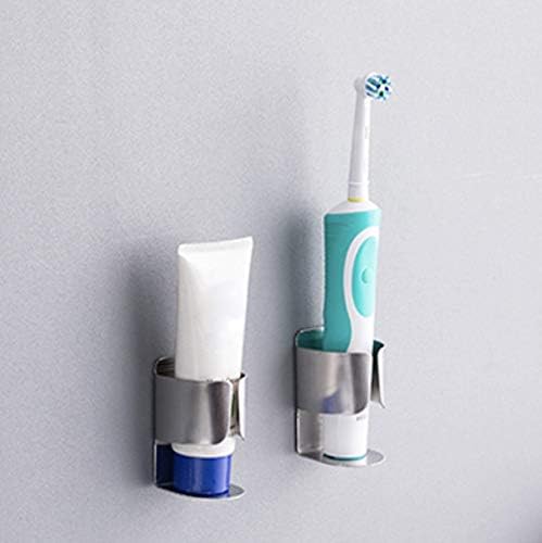 Electric Toothbrush Holder, 304 Stainless Steel Wall Mounted Self Adhesive - Image 6