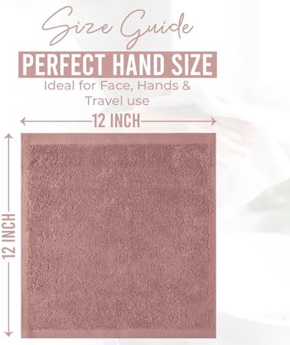 DAN RIVER 24 Pack Cotton Wash Cloths Set - Image 2