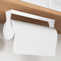 Paper Towel Holder Under Cabinet, Wall Mount, Adhesive or Drilling by Awarmhome