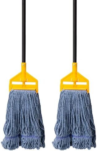 KeFanta 2 Pack Commercial Mop Heavy Duty Industrial Mops by KeFanta