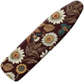 Daisy Print Ironing Board Cover Standard Size 15x54 Inch Iron Cover by Wanzuoeng