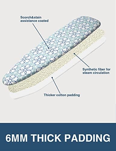 Ironing Board Cover and Pad-Resist Scorching and Staining- 15x54 - Image 3