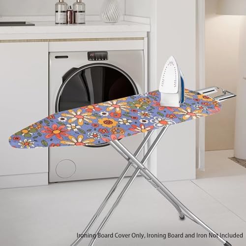 Colorful Hippie Flower Tabletop Ironing Board Cover Stylish - Image 2