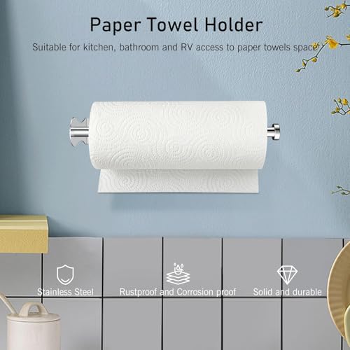 SetSail Paper Towel Holder, Single Hand Operable Paper Towel Holder Under - Image 7