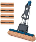 Sponge Mop for Floor Cleaning, Easy Self-Squeeze for Hardwood Tile Concrete by TreeLen