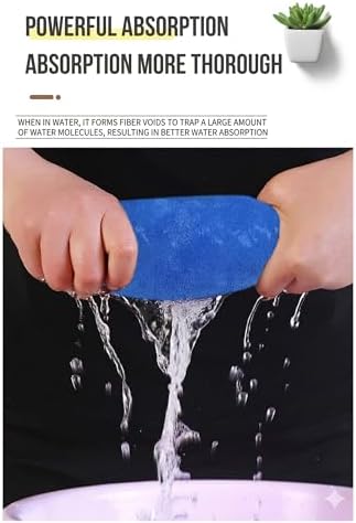 Microfiber Cleaning Cloths – Ultra-Thick Coral Fleece 600 GSM, Lint-Free & - Image 7