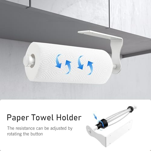 SetSail Paper Towel Holder Under Cabinet Suitable - Image 6