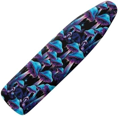 Flashideas Blue Mushroom Ironing Board Cover and Pad- 52" x 13" Iron Board Cover by Flashideas