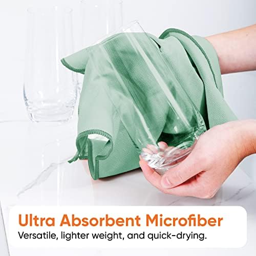 Superio Microfiber Window Cleaning Cloth, Mirror & Glass Miracle Cloth Lint & - Image 5