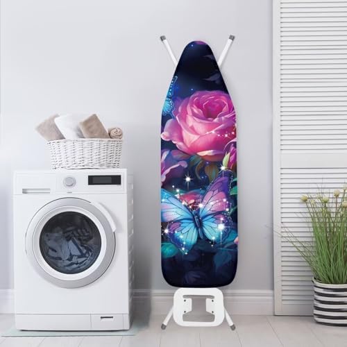 Flashideas Butterfly Rose Ironing Board Cover and Pad 15 x 54 Heavy Duty Iron - Image 4