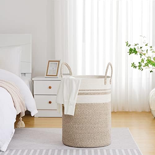 VIPOSCO 100L Extra Large Woven Laundry Basket Hamper - Image 4