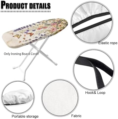 Floral Ironing Board Covers Butterfly Iron Heat Shield - Image 6