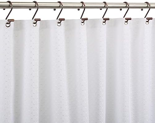 Bronze Shower Curtain Hooks, Rust Proof Shower Curtain Rings - Image 3