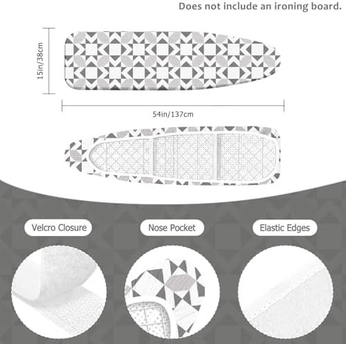 Ironing Board Covers and Pad, 15 * 54in Standard Size, - Image 2