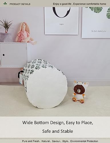 Round Leaf Laundry Hamper, Household Storage Bin - Image 6
