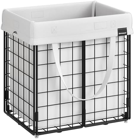 SONGMICS Laundry Hamper, Collapsible, 11 Gal. by Unknown