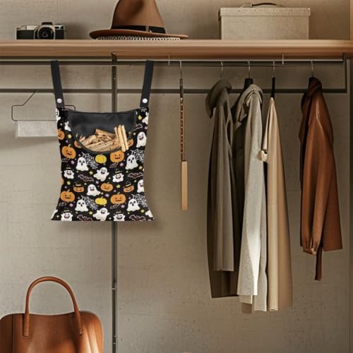 Halloween Ghost Clothespin Organizer Bag - Image 5