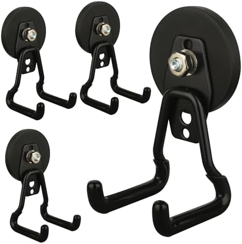 MUTUACTOR Upgraded Strong Magnetic Hooks Heavy Duty, 20lbs Durable Storage by MUTUACTOR