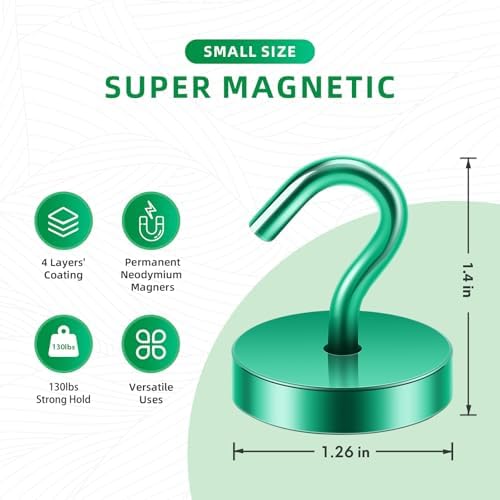 Neosmuk Magnetic Hooks Steel Tube Design - Image 6