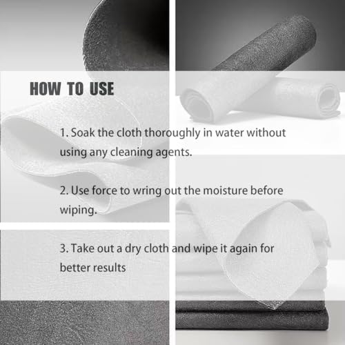 Magic Microfiber Cleaning Cloths, Streak Free Reusable Cleaning Towels - Image 4