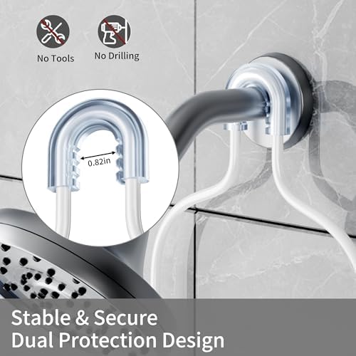 DAOYA White Shower Organizer Hanging - Image 2