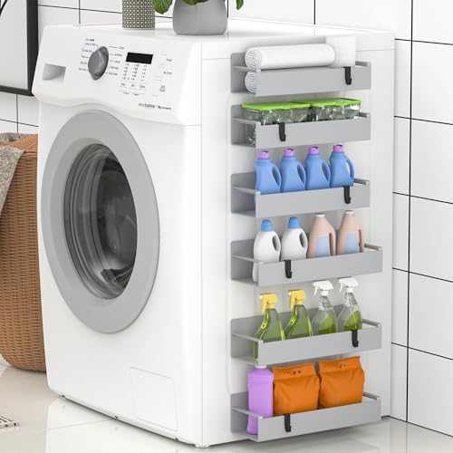 HuggieGems 6 Pack Magnetic Spice Rack Organizer - Image 6