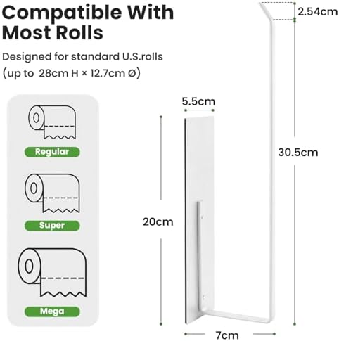 Paper Towel Holder Magnetic, Magnetic Paper Towel Holder - Image 3