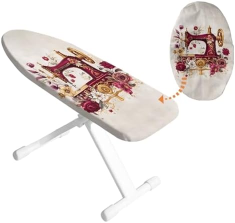 Sewing Print Ironing Board Covers Small Table Top Ironing Board Protector by HUISEFOR
