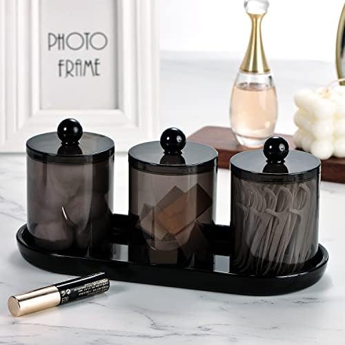 SheeChung 3 PCS Qtip Holder Bathroom Set - Image 5