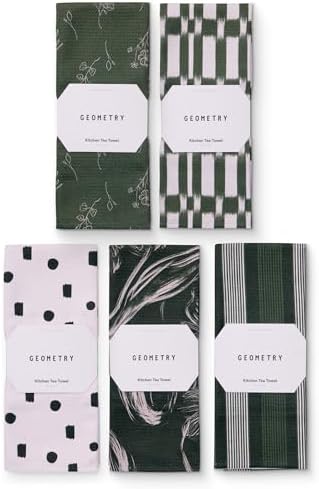 GEOMETRY Kitchen Tea Towels by GEOMETRY
