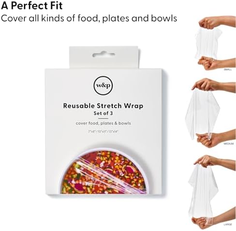 W&P Reusable Silicone Stretch Wrap, 1 Box - Image 3