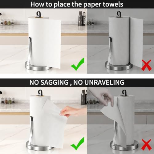 Jesginboo Countertop Paper Towel Holder - Image 3