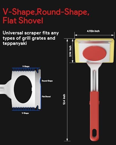 Steam Grill Brush Bristle Free, Grill Brush - Image 4