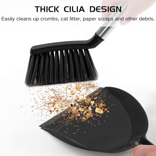 NACENA Mini Broom and Dustpan Set, 2 Packs - Image 4