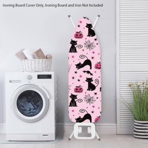 Black Cat Ironing Board Cover Pumpkin Ironing Board Cover, Non Stick Scorch and - Image 3