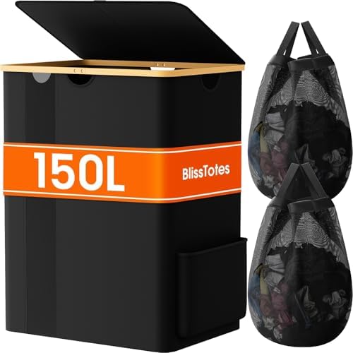 BlissTotes 150L Laundry Basket Hamper by BlissTotes