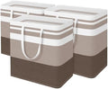 BlissTotes 3-Pack Laundry Basket, Collapsible Laundry Hamper by BlissTotes