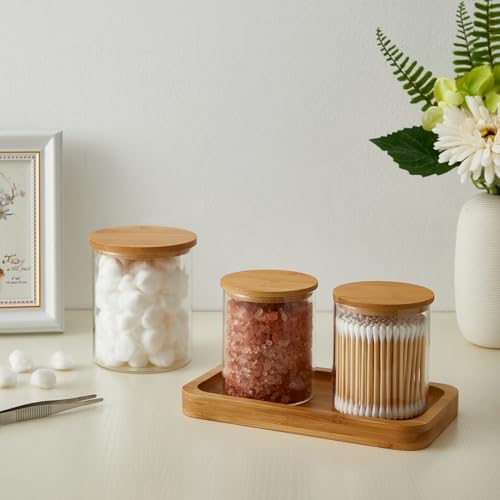 INIUNIK Glass Qtip Holder Dispenser - Image 3