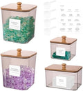 4 Pack Laundry Pods Container, Scoops & Labels by Hatende