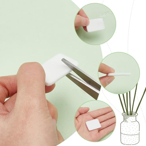 PH PandaHall 150 Pack Aroma Pads 1.1x0.8 Refill Essential Oil Pads, Unscented - Image 4