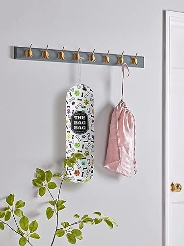 Grocery Bags Holder Organizer For Shopping Bags, Wall Mount Plastic Bags - Image 5