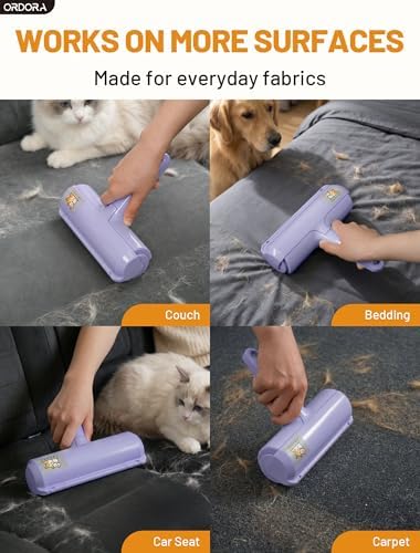 ORDORA Pet Hair Remover Roller, Reusable Lint Roller - Image 4